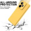 Realme GT 7/GT 7T 5G Yellow Liquid Silicone Dropproof Case - 5