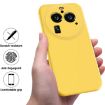 OPPO Find X6 Pro Yellow Silicone Dropproof Full Coverage Case - 2
