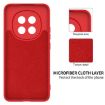 OPPO F29 Pro 5G Red Solid Silicone Dropproof Phone Case - 6
