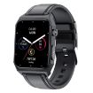 E530 1.91" IP68 Waterproof Smart Watch w/ ECG & Blood Sugar (Black) - 1