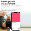 E530 1.91" IP68 Waterproof Smart Watch w/ ECG & Blood Sugar (Black) - 5