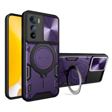 Motorola Edge 30 Camshield Magnetic Holder Case - Purple - 1