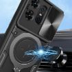 Motorola Edge 50 Pro Silver Magnetic Holder Camshield Case - 4