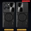 Motorola Edge 50 Neo CD Texture Camshield Magnetic Phone Case (Black) - 6