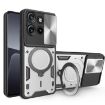 Motorola Edge 50 Neo Silver Camshield Magnetic Holder Case - 1