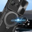 Moto G Power 2025 Blue Texture Camshield Magnetic Phone Case - 4