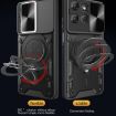 Moto G Power 2025 Silver Camshield Magnetic Holder Case - 5