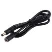 8A 5.5x2.1mm Female-Male DC Power Extension Cable (Black) - 4