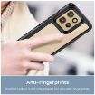 Motorola Edge 50 Neo Acrylic Hybrid TPU Case (Black) - 5