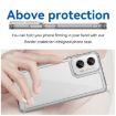 Motorola Moto G35 5G Colorful Acrylic TPU Case (Transparent) - 4
