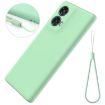 Moto G85 Green Liquid Silicone Dropproof Full Coverage Case - 6