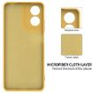 Motorola Moto E14 Yellow Liquid Silicone Dropproof Phone Case - 6