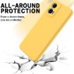 Moto G Power 2024 Yellow Liquid Silicone Dropproof Case - 5