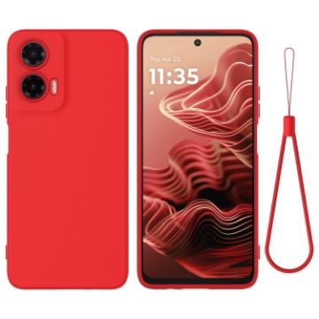 Moto G35 Red Silicone Dropproof Full Coverage Case by Motorola - 1