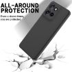 Moto G Power 2025 Black Liquid Silicone Dropproof Phone Case - 5