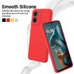 Moto G05/E15 Red Silicone Dropproof Full Coverage Phone Case - 3