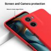Moto G05/E15 Red Silicone Dropproof Full Coverage Phone Case - 4