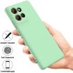 Moto G15 Green Liquid Silicone Dropproof Full Coverage Case - 2