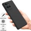 Moto G 2025 Black Liquid Silicone Dropproof Phone Case - 2