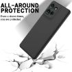 Moto G 2025 Black Liquid Silicone Dropproof Phone Case - 5