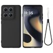 Motorola Edge 5G 2025 Black Silicone Dropproof Phone Case - 1