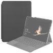 Surface Go 2/Go Grey Elastic Texture Flip Leather Case with Holder - 1