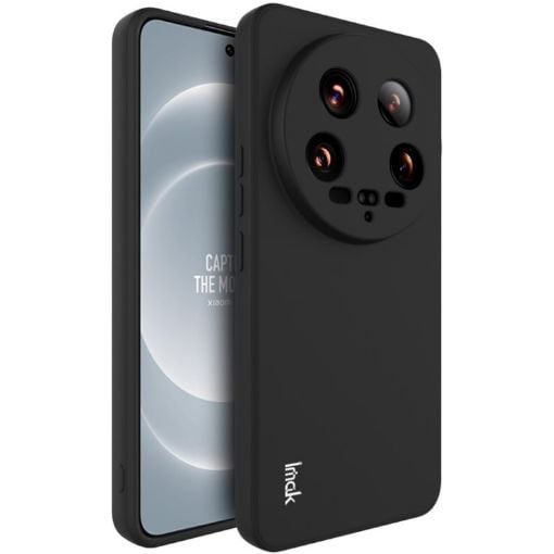 IMAK UC-4 TPU Phone Case, Straight Edge Black for Xiaomi 14 Ultra 5G - 1