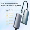 Yesido HB15 6 in 1 USB-C/Type-C Multifunctional Docking Station HUB Adapter - 3