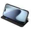 iPhone 17 Pro Max Flip Leather Case - DUX DUCIS Skin Pro (Black) - 4