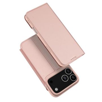 iPhone 17 Pro Max DUX DUCIS Skin Pro Flip Case (Rose Gold) - 1