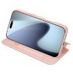 DUX DUCIS Skin Pro Flip Leather Case for iPhone 17 Pro, Rose Gold - 4