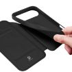 iPhone 17 Air DUX DUCIS Flip Leather Case - Black - 5