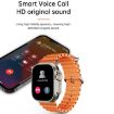WS-E9 Ultra 2.2" IP67 Waterproof Smart Watch, Heart Rate/NFC, Silver - 6