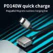 140W Blue 2m Type-C to MagSafe 3 Magnetic Charging Cable - 2