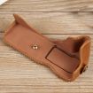 Canon EOS R50 Leather Camera Half Case Base, 1/4" Thread, Brown - 3