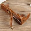Canon EOS R50 Leather Camera Half Case Base, 1/4" Thread, Brown - 5