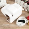 Canon EOS R50 Magnetic Leather Camera Case with Strap, White - 4