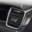 Porsche Panamera Left AC Air Outlet Paddle, Type: Middle - 6