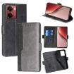 Realme P3 Ultra 5G Black/Grey Leather Phone Case with Buckle - 1