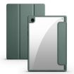 Samsung Galaxy Tab A8 Dark Green 3-Fold Acrylic Leather Case - 1