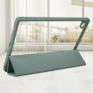 Samsung Galaxy Tab A8 Dark Green 3-Fold Acrylic Leather Case - 6
