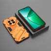 Realme 12+ 5G Global Punk Armor Phone Case with Holder (Orange) - 2