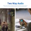 ESCAM QF380 4MP Solar 4G EU Wildlife Hunting Camera (Camouflage) - 4