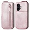 Ulefone Note 16 Pro Rose Gold Flip Leather Wallet Phone Case - 2