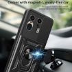 Motorola Edge 50 Ultra Red TPU+PC Phone Case with Sliding Camera Cover - 6