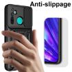 Realme 5 Pro Sliding Camera Cover TPU Hybrid Case (Black) - 5