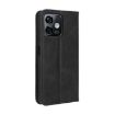 Ulefone Note 16 Pro Retro Black Leather Phone Case with Magnet - 3