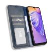 Ulefone Note 21 Retro Leather Phone Case - Magnetic Buckle, Blue - 4
