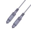 3m EMK OD2.2mm Digital Audio Optical Fiber Cable (Silver Grey) - 1