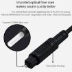 15m EMK OD2.2mm Digital Audio Optical Fiber Speaker Cable (Black) - 6